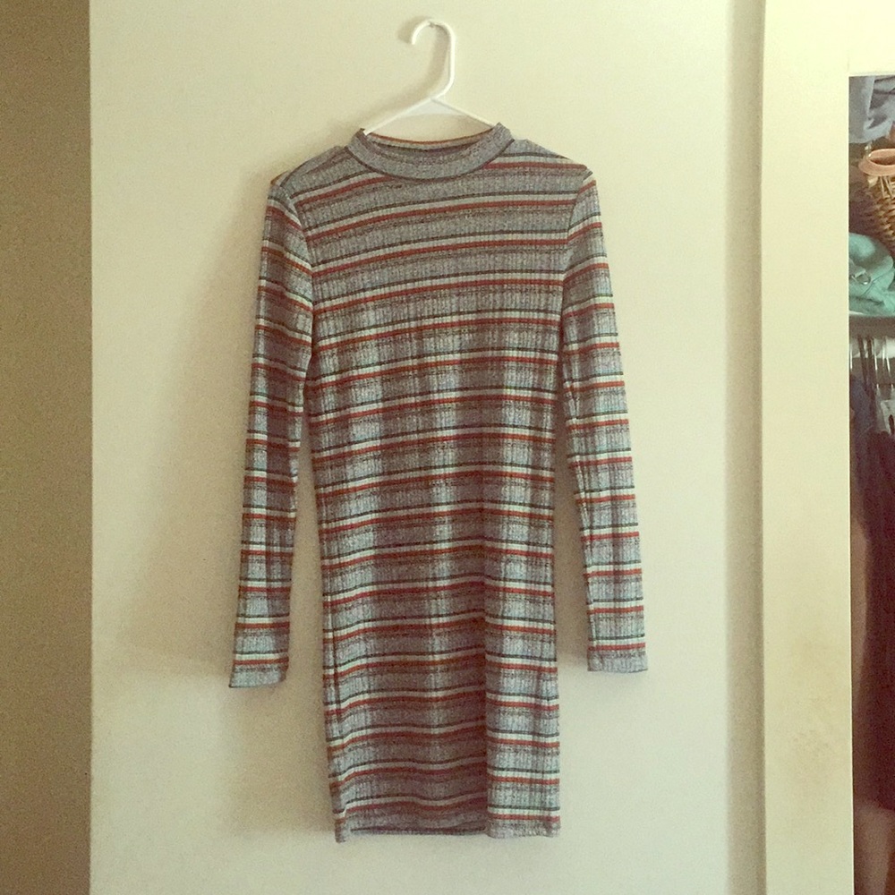 Metallic Bodycon Dress